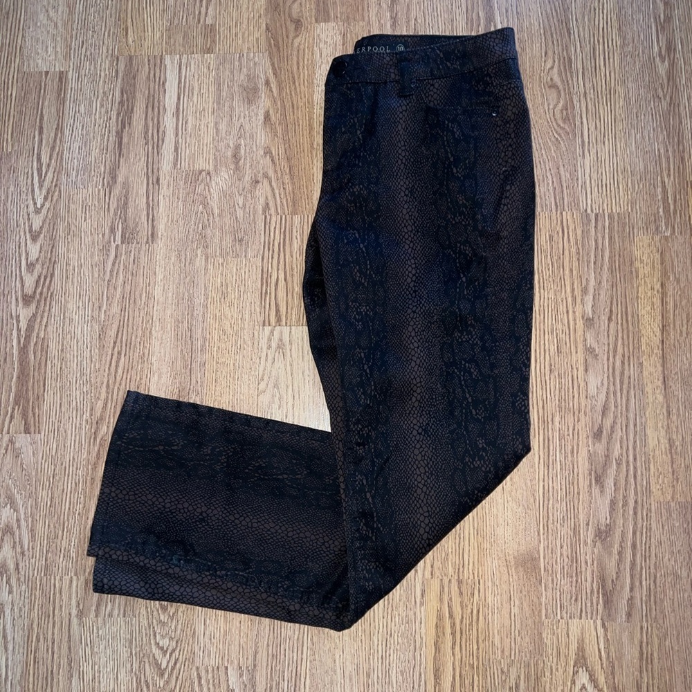 Liverpool Snakeskin Jeans